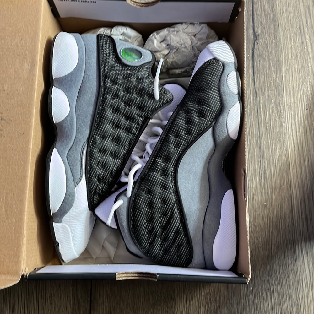 Jordan 13 black flint